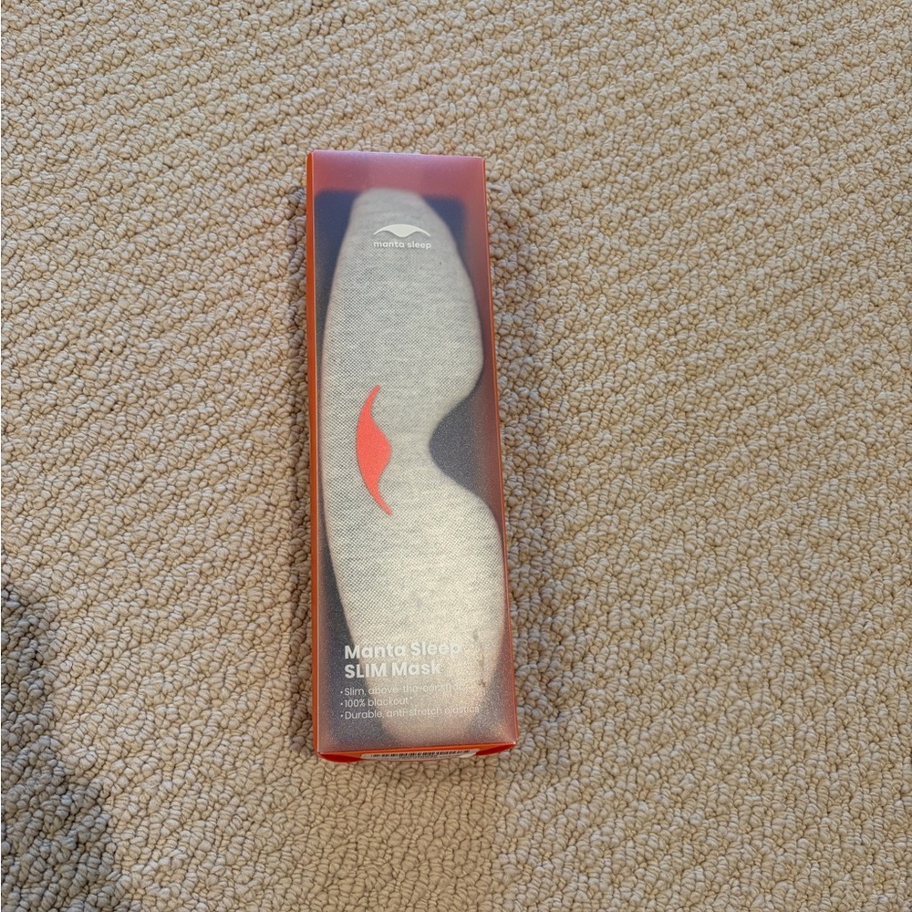 Manta Sleep Slim Mask in Grey